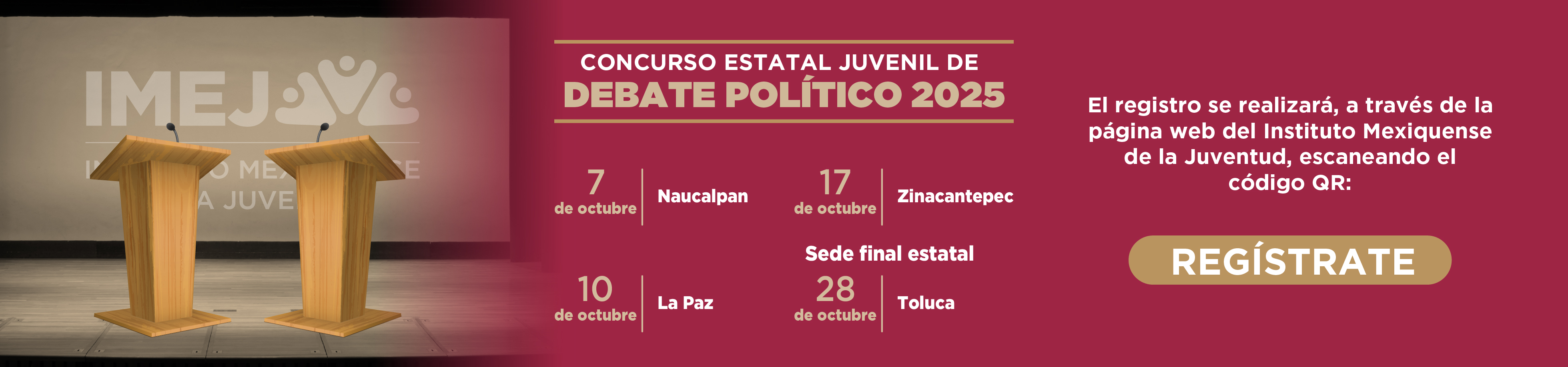 Concurso Estatal Juvenil De Debate Político 2025