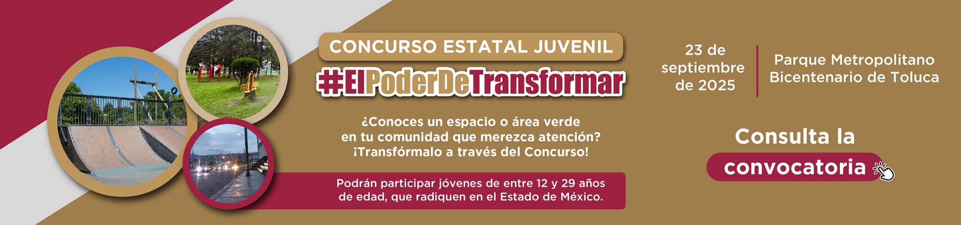 Concurso Estatal Juvenil #El Poder De Transformar 2025