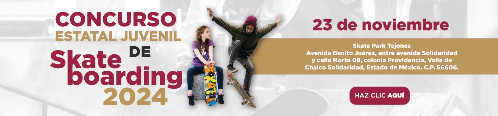 Concurso Estatal Juvenil de Skateboarding 2024